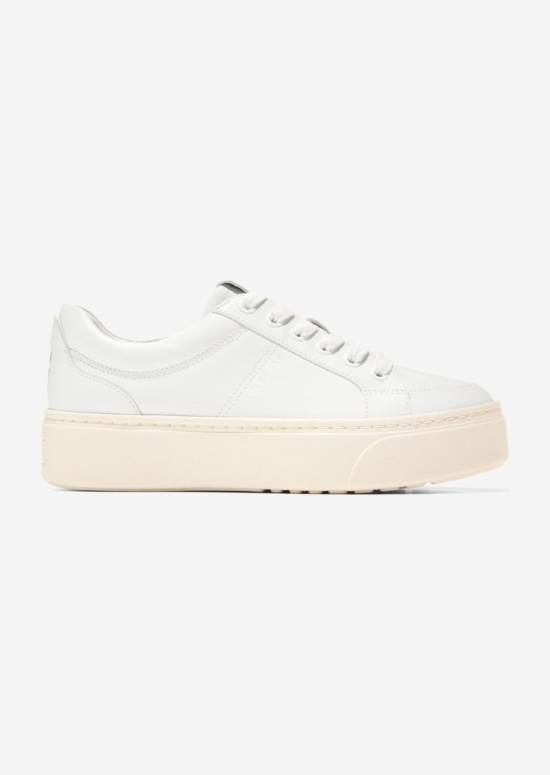 Cole Haan Women's GrandPrø Max Platform Sneaker - White Size 8