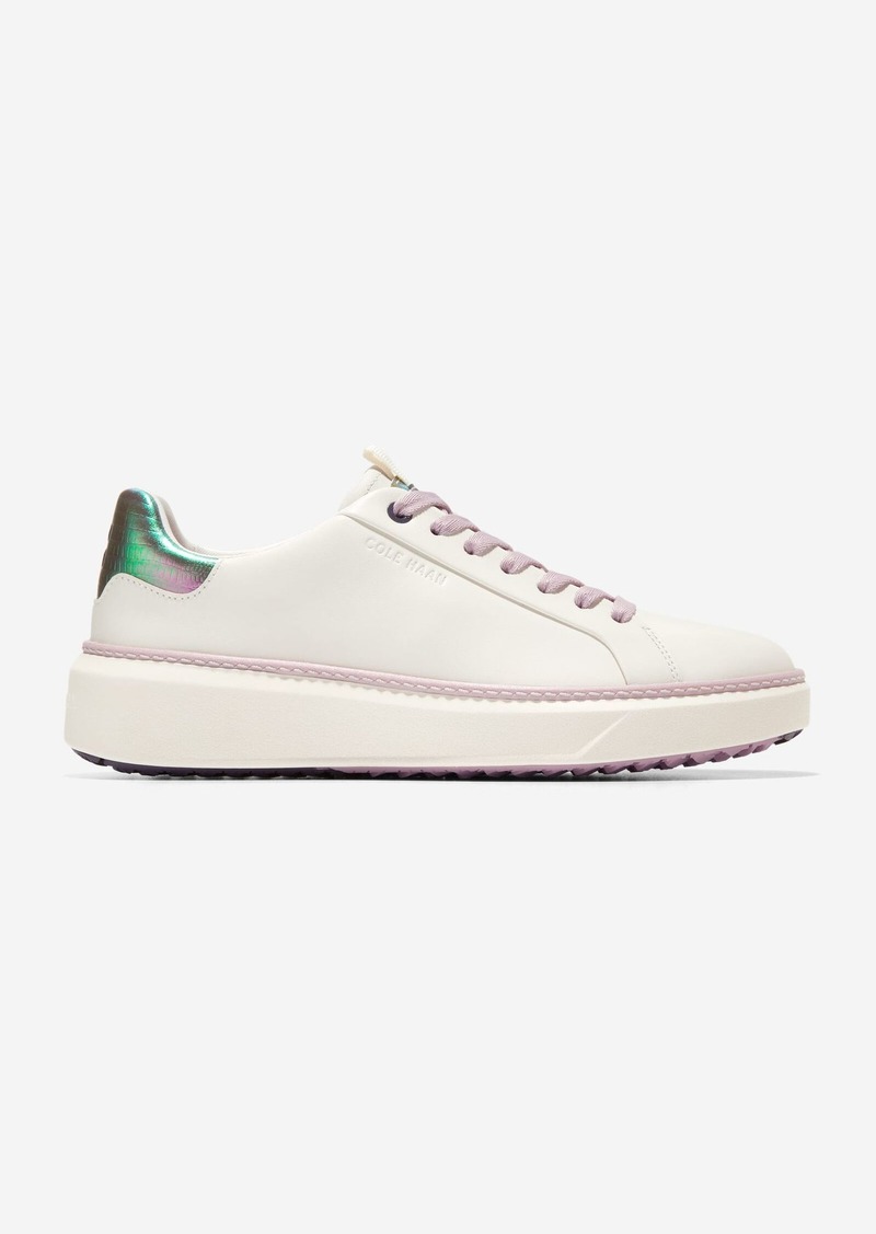 Cole Haan Women's GrandPrø Topspin Golf Sneakers - Beige Size 7 Waterproof
