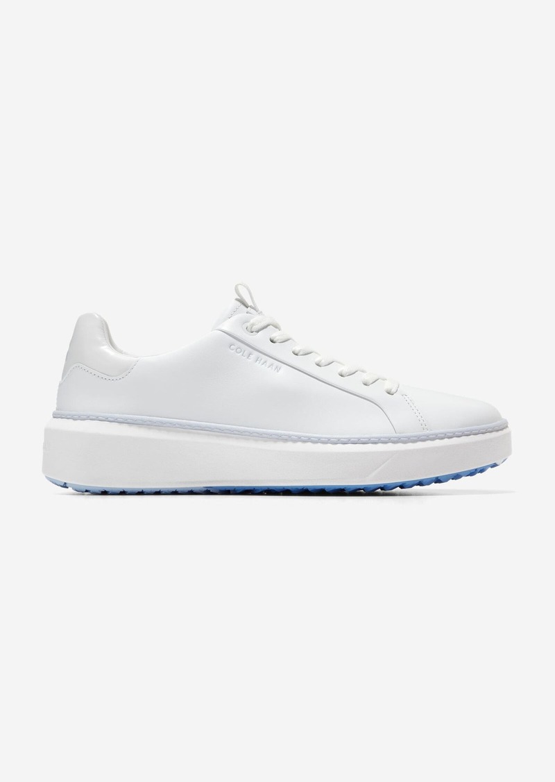 Cole Haan Women's GrandPrø Topspin Golf Sneakers - White Size 5.5 Waterproof