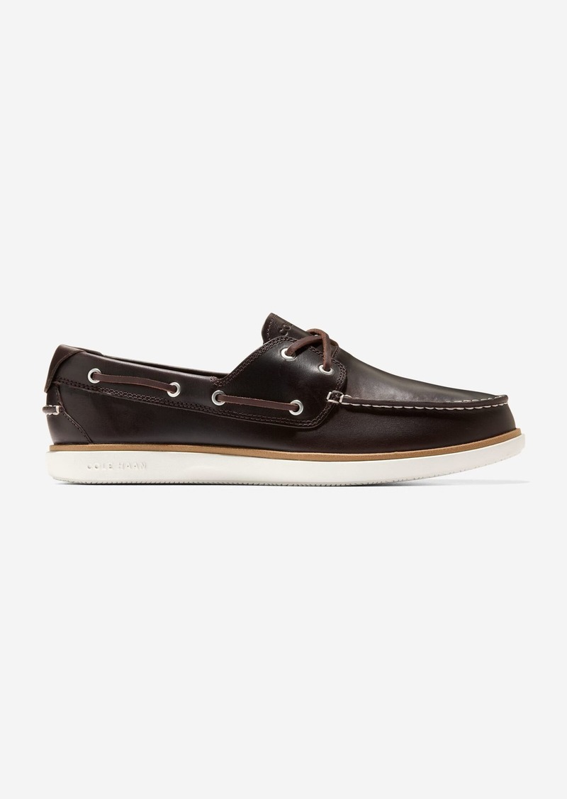 Cole Haan Men's GrandPrø Windward Boat Shoes - Brown Size 10