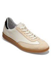 Cole Haan GrandPro Turf Sneaker in Ivory/Stone Suede at Nordstrom