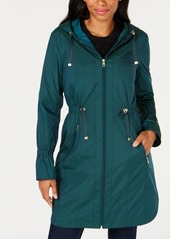 Cole Haan Hooded Raincoat