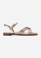 Cole Haan Women's Jitney Knot Sandal - Gold Size 9.5