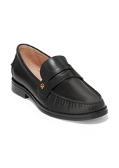 Cole Haan Lux Pinch Penny Loafer in Black Leather at Nordstrom Rack