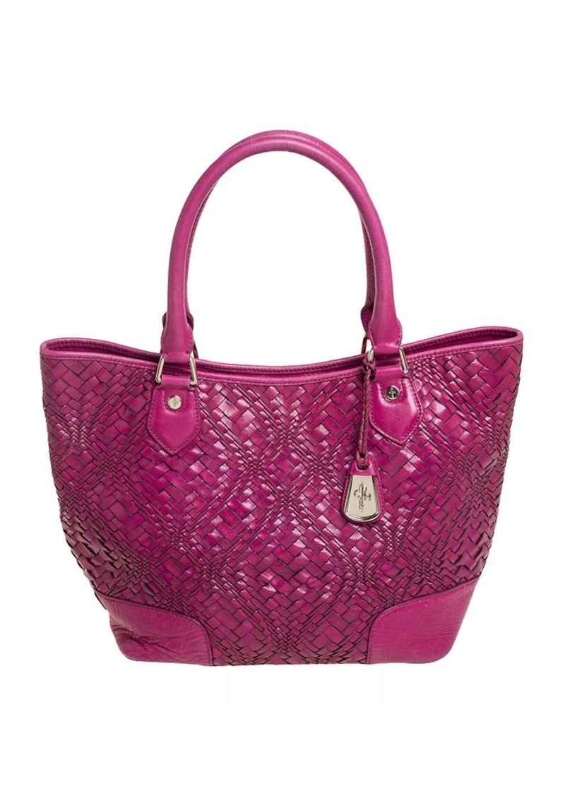 Cole Haan Majenta Woven Leather Tote