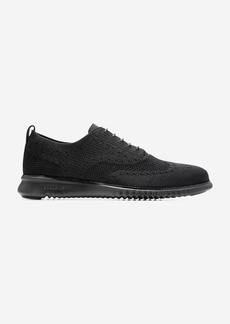 Cole Haan Men's 2.ZERØGRAND Wingtip Oxford Shoes - Black Size 11.5