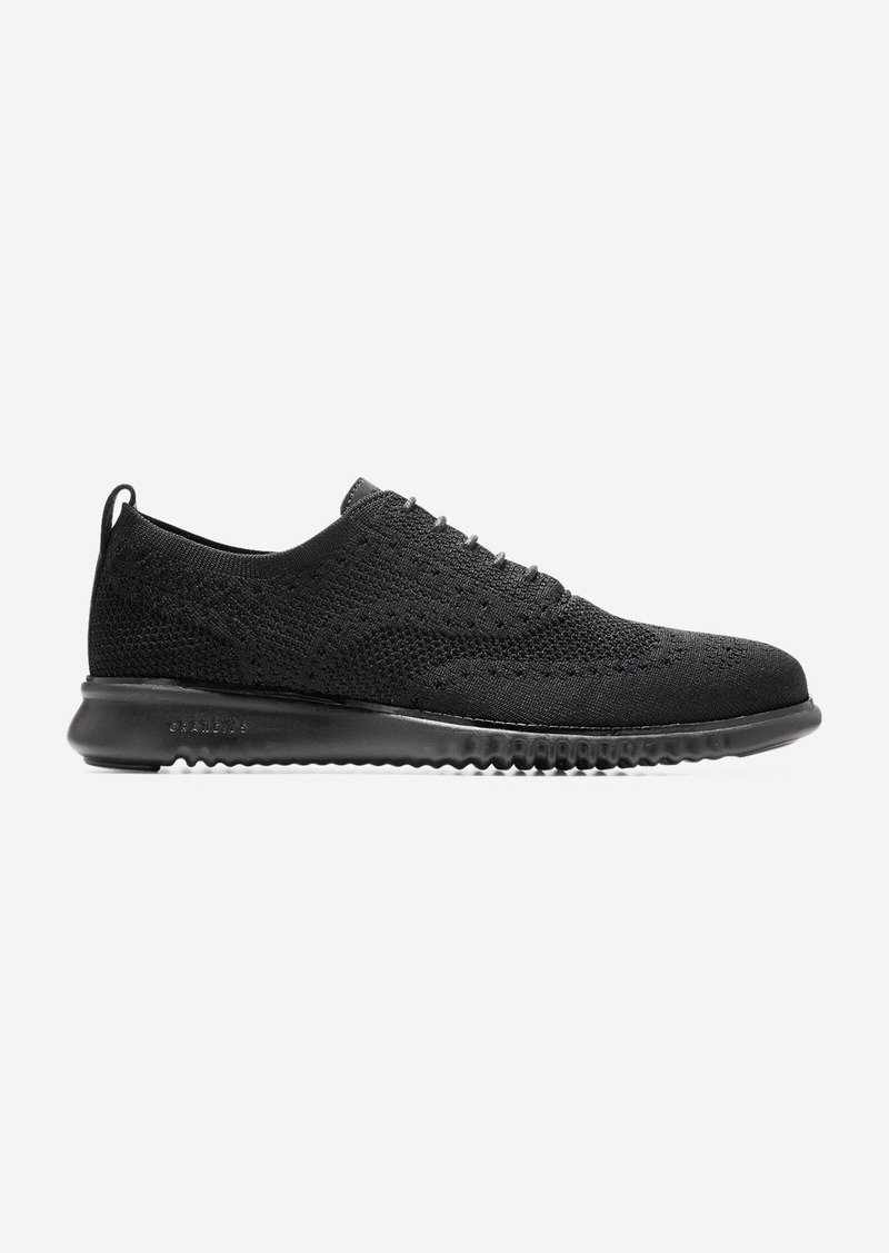 Cole Haan Men's 2.ZERØGRAND Wingtip Oxford Shoes - Black Size 13