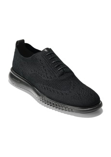 Cole Haan Men's 2.Zerogrand Stitchlite Oxford Shoes - Black, Black