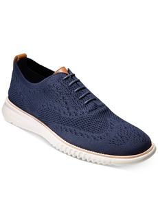 Cole Haan Men's 2.Zerogrand Stitchlite Oxford Shoes - Marine Blue/Vapor Grey