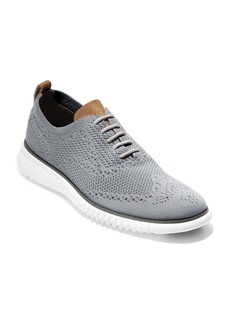 Cole Haan Men's 2.Zerogrand Stitchlite Oxford Shoes - White, Ironstone