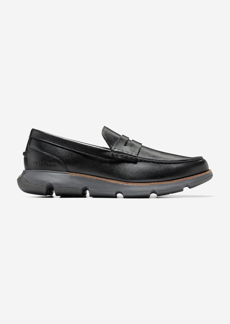 Cole Haan Men's 4.ZERØGRAND Penny Loafers - Black Size 11.5