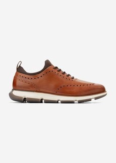 Cole Haan Men's 4.ZERØGRAND Wingtip Oxford Shoes - Brown Size 11