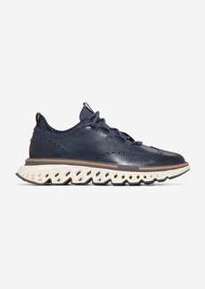 Cole Haan Men's 5.ZERØGRAND Wingtip Oxford Shoes - Blue Size 11
