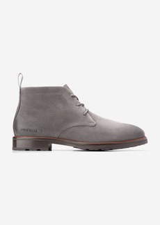 Cole Haan Men's Berkshire Lug Chukka Boot - Grey Size 11 Water-Resistant