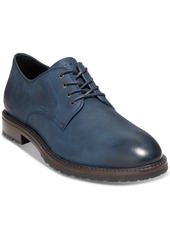 Cole Haan Men's Berkshire Lug Plain Toe Dress Shoes - Navy Blazer Waxy Leather