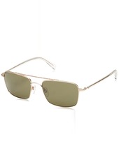 Cole Haan Men's Ch6035 Metal Navigator Aviator Sunglasses