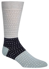 Cole Haan Men's Colorblocked Dot Socks