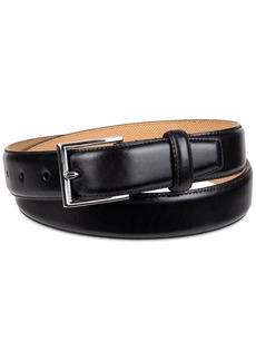 Cole Haan Men's Gramercy Leather Dress Belt - Black