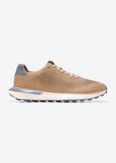 Cole Haan Men's GrandPrø Ashland Laser Perf Sneaker - Beige Size 11.5