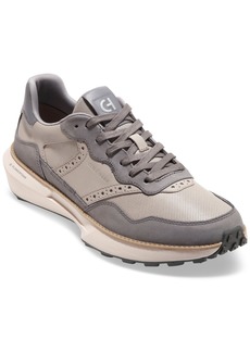 Cole Haan Men's GrandPrÃ¸ Ashland Runner Sneaker - Quiet Shade/ Grey Pinstripe/ Paloma