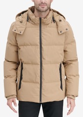 Cole Haan Men's Kenny Puffer Parka Jacket - Khaki