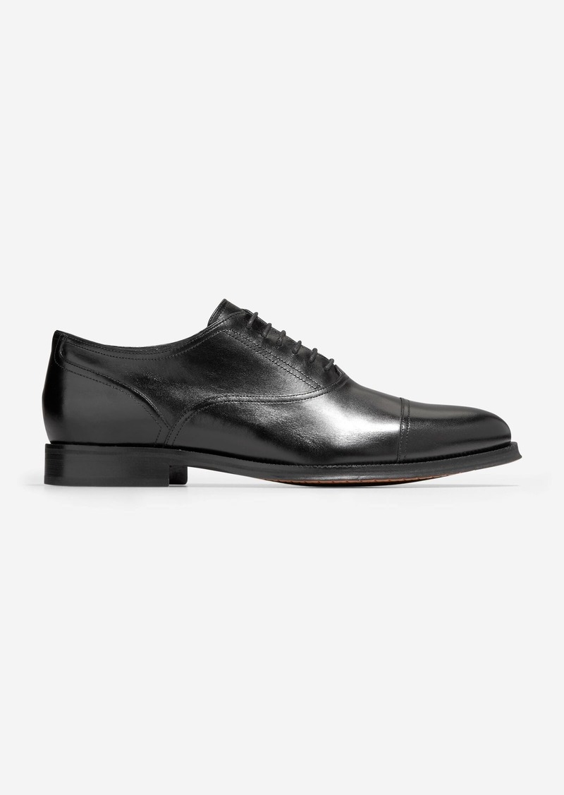 Cole Haan Men's Modern Classics Cap Toe Oxford Shoes - Black Size 7