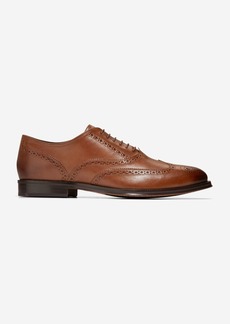 Cole Haan Men's Modern Classics Wingtip Oxford Shoes - Brown Size 8.5