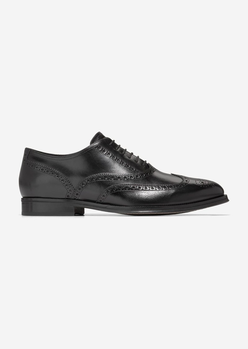Cole Haan Men's Modern Classics Wingtip Oxford Shoes - Black Size 10.5