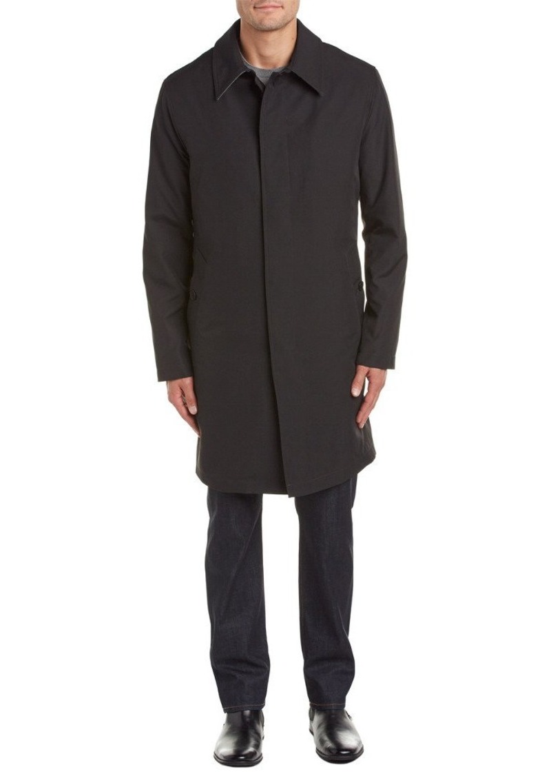 Cole Haan Men's Nylon Rain Coat with Removable Liner