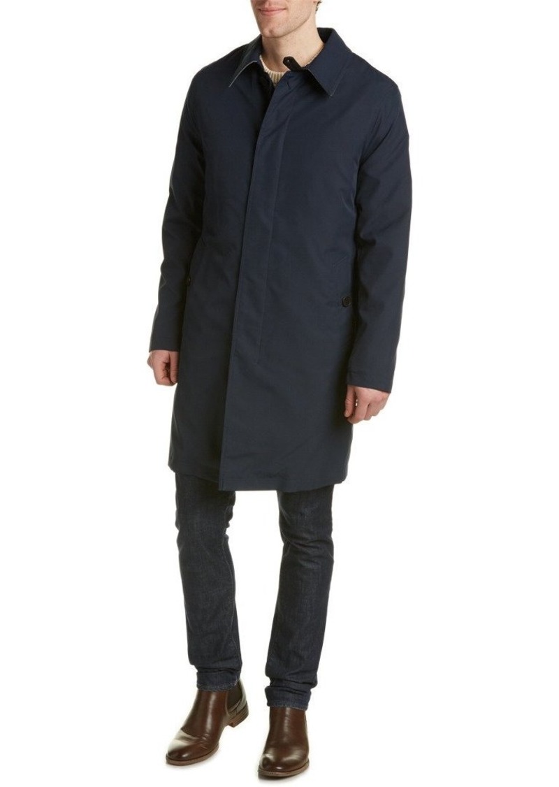 Cole Haan Men's Nylon Rain Coat with Removable Liner