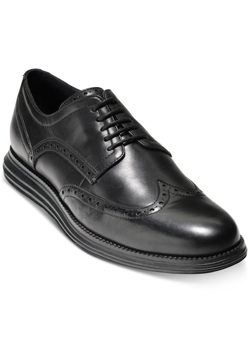 Cole Haan Men's Original Grand Wing Oxfords - Black/ Black