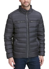 Cole Haan Men's Quilted Zip-Front Jacket - Olive