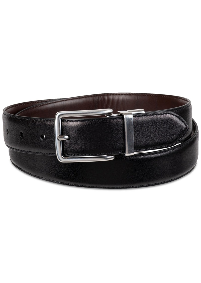 Cole Haan Men's Reversible Dress Belt - Charcoal