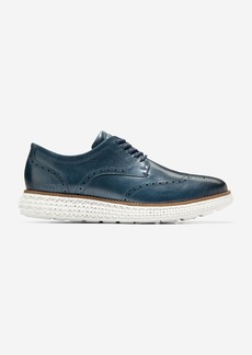 Cole Haan Men's Øriginal Grand 2.0 Wingtip Oxford Shoes - Blue Size 10.5