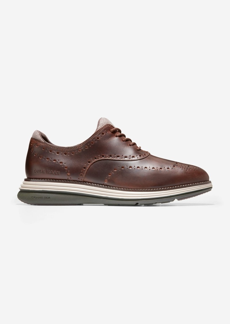 Cole Haan Men's Øriginal Grand Ultra Wingtip Oxford Shoes - Brown Size 9