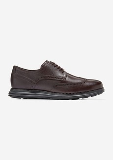 Cole Haan Men's Øriginal Grand Wingtip Oxford Shoes - Brown Size 7.5