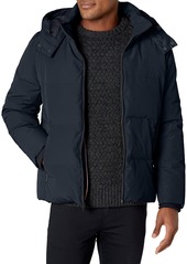 Cole Haan Signature mens Short Jacket With Hood Down Coat   US