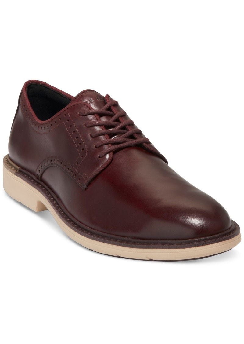 Cole Haan Men's The Go-To Plain-Toe Oxford Dress Shoe - Ch Bloodstone/ch Pinot/ch Oat