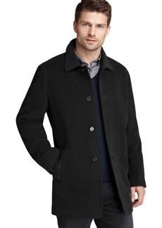 Cole Haan Men's Wool Cashmere Button Front Topper