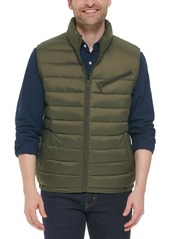 Cole Haan Men's Zip-Front Puffer Vest - Sand