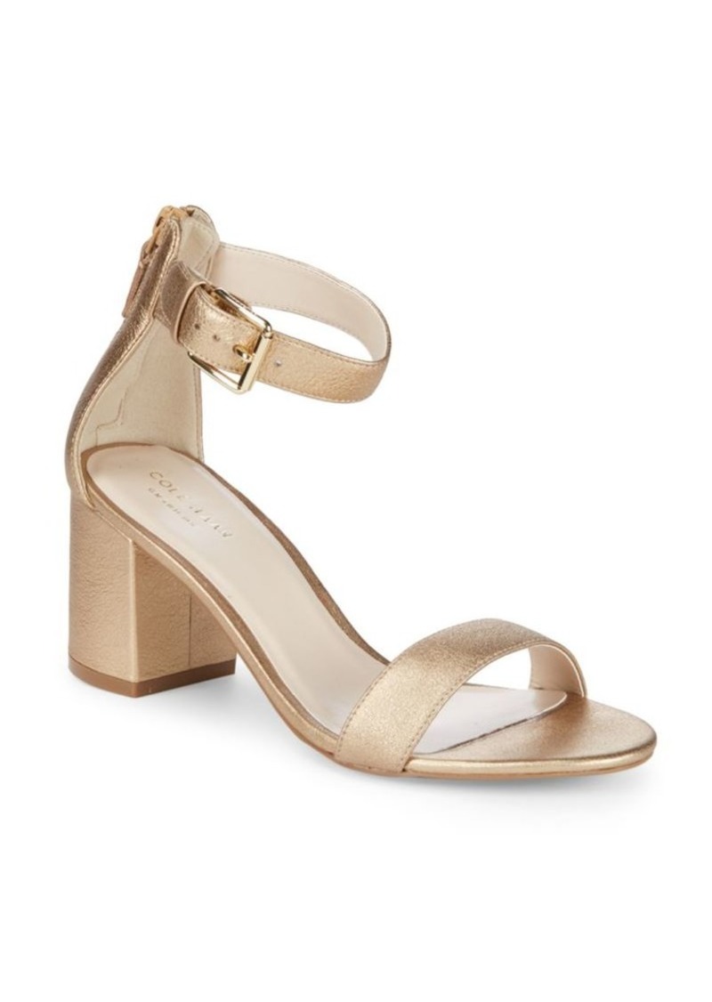 cole haan block heel sandal