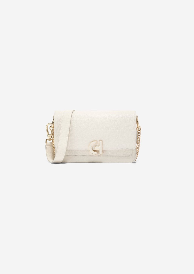 Cole Haan Mini Day To Night Bag With Metal Chain - Beige Size OSFA