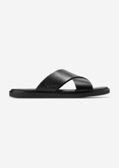 Cole Haan Men's Nantucket Cross Strap Sandal - Black Size 12