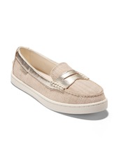 Cole Haan Nantucket Penny Loafer in Natural/Chevron at Nordstrom Rack