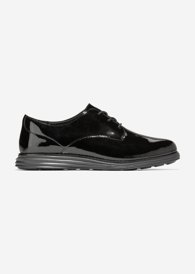 Cole Haan Women's Original Grand Plain Oxford Shoes - Black Size 7.5
