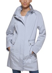 Cole Haan Packable Hooded Raincoat