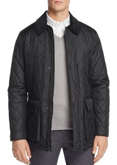 Cole Haan Quilted Elbow-Patch Jacket