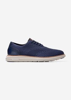 Cole Haan Men's Øriginal Grand Remastered Stitchlite Oxford Shoes - Blue Size 7