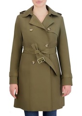 Cole Haan Signature Hooded Trench Coat