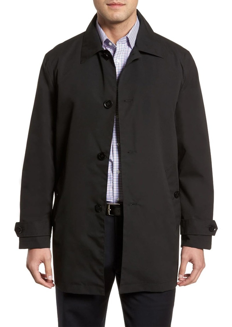 Cole Haan Signature Men's Classic Stand Collar rain Jacket